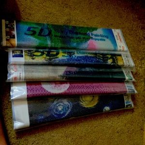 Dimand bead painting